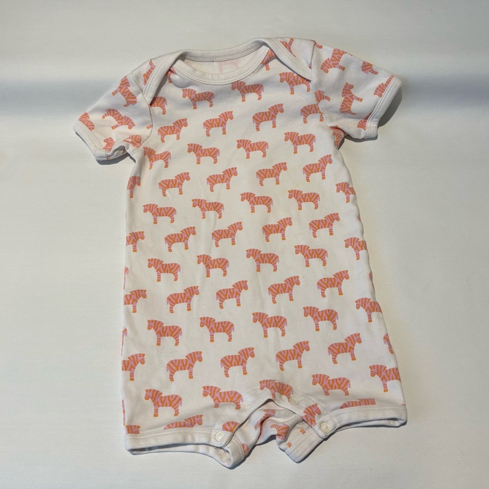 M&S Floral Romper 12-18M